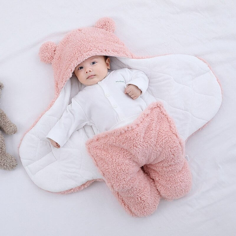 Baby teddy hot sale blanket